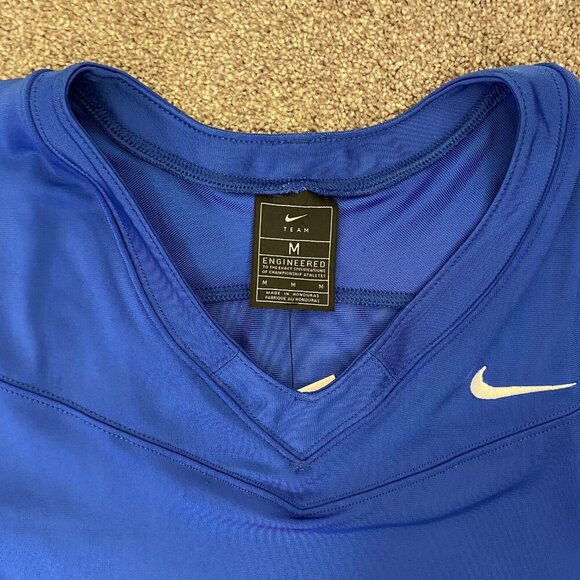 Nike Football Practice Jersey Blue CI3767-494 Men's Size M - Medium - NWT $80 - Picture 10 of 12